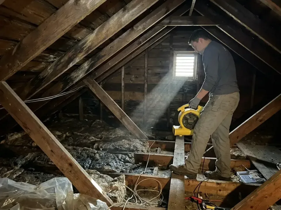 attic-water-damage-drying-proc-007 — frequently asked questions, Emergency Water Extraction & 24/7 Flood Response in Dade Ci…